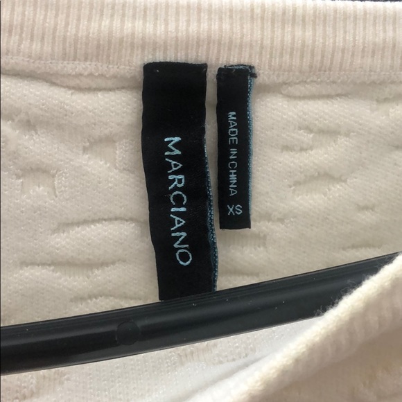 Marciano White Cheetah Print sweater - Picture 2 of 4